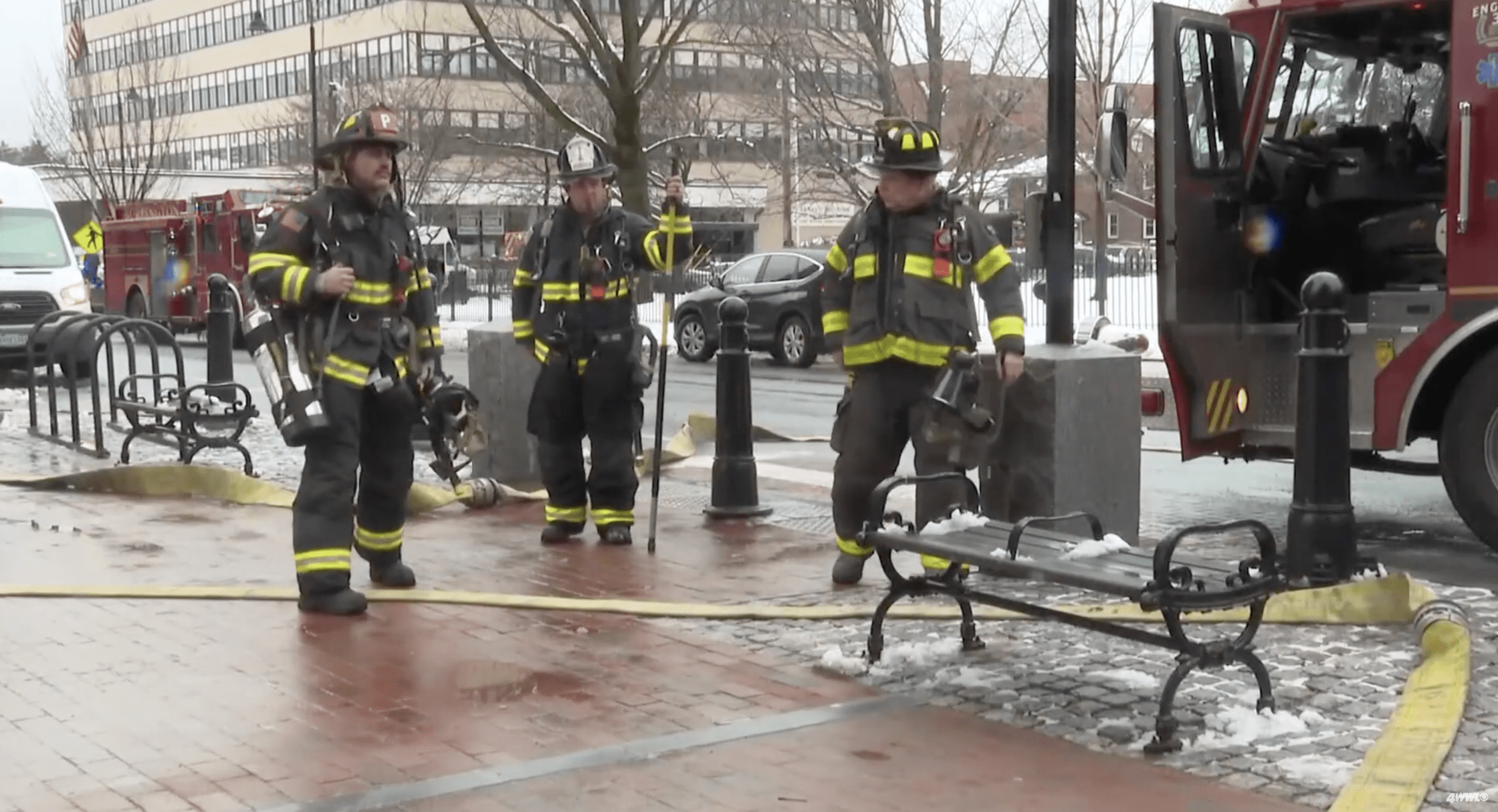 Fire at Bernie Sandrs Office